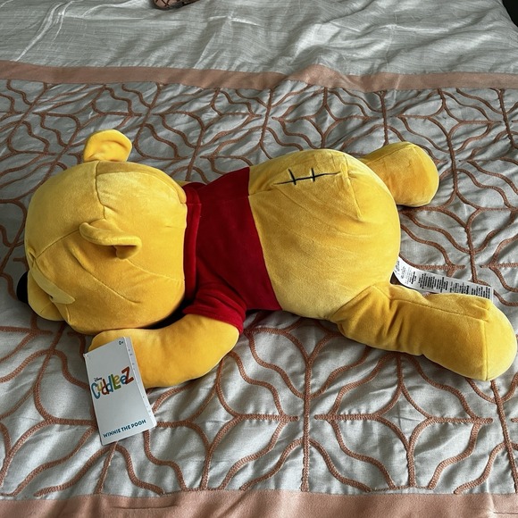 Disney Sleeping Winnie The Pooh Cuddleez Offical Disney Licensed XL NwT - Picture 4 of 11